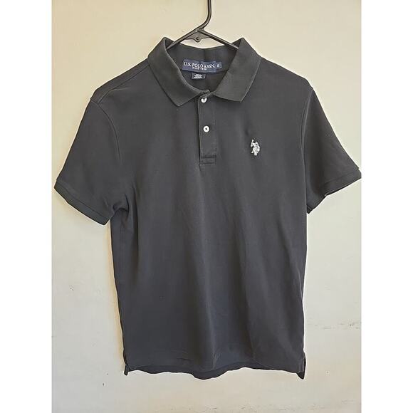 U.S. Polo Assn. Other - U.S. Polo Assn. Men's Polo Shirt Black sz Small 100% Cotton Luxury Feel RN#98826